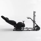 Cockpit de course stabilisé amélioré JVNOXK, simulateur de conduite réglable (hors frein à main, pédales et écran)