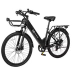 Vélo électrique GoPowerBike GoVelo pour adultes, moteur 500 W, batterie amovible, pneus 26 pouces, vitesse maximale 32 km/h, autonomie de plus de 80 km