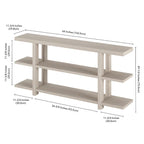 Table console rectangulaire large Acosta 64