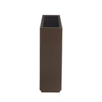 Jardinière Métallique Haute pour Plantes d'Extérieur, 38 po L x 10 po l x 30 po H, Longue et Haute Jardinière en Métal - 38x30x10
