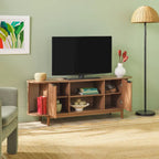 Meuble TV Middlebrook Modern Reeded de 60 po avec bords arrondis