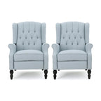 Fauteuils inclinables en tissu touffeté Walter (lot de 2) par Christopher Knight Home