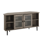 Meuble TV d'angle Middlebrook avec porte vitrée de 48 pouces
