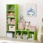 Furinno Étagère de rangement réversible 5 cubes pour livres, ouverte, horizontale ou verticale