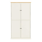 40,2x20x71,3 cm Grande armoire de cuisine sur pied avec 2 tiroirs, 2 étagères réglables et 8 compartiments de porte