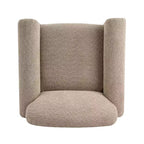 Christopher Knight Home Yannis, fauteuil d'appoint moderne en bois rembourré avec accoudoirs Rom (Lot de 2)