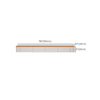 Meuble TV mural contemporain en bois blanc avec tiroirs
