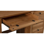 Bureau à 4 tiroirs en bois massif Arch+Haven