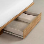 Lit plateforme double/grand Nordik Chêne de South Shore