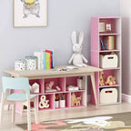 Furinno Étagère de rangement réversible 5 cubes pour livres, ouverte, horizontale ou verticale