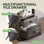 Bureau d'angle en L Balconera avec tiroirs, bureau d'ordinateur d'angle de 60 pouces avec prises de courant et plateau élévateur avec armoire de rangement et lumières LED Gris