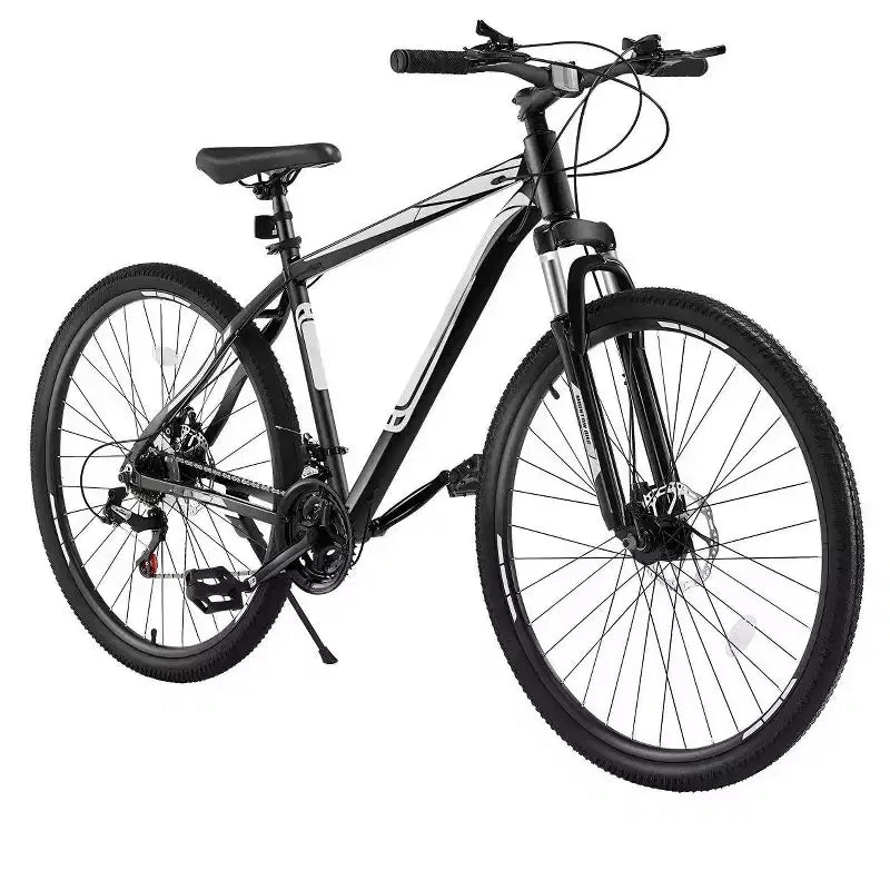 VTT 29 pouces avec suspension avant, cadre en aluminium 21 vitesses avec double frein à disque
