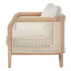 Christopher Knight Home Maciej Ensemble de 3 pièces d'extérieur en bois d'acacia rustique et rotin