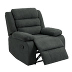 Fauteuil inclinable manuel classique et traditionnel, ensemble de 2