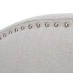 Tête de lit capitonnée en tissu réglable Grand lit/Très grand lit