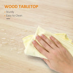 HOMCOM Desserte de cuisine compacte à roulettes, chariot de service roulant avec étagère de rangement et tiroir pour salle à manger