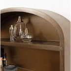 Armoire à bijoux avec miroir Kate & Laurel All Things Decor, modèle Arendahl, en MDF, 20 x 6 x 30, doré