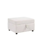 26,6 Pouf de rangement mobile