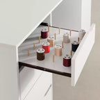 Table d'artisanat de couture Crea sur roues blanche - South Shore
