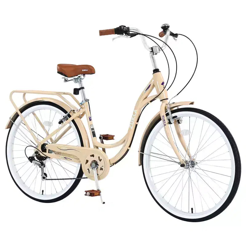 Vélo pour femme Zeus & Ruta de 24 pouces, 7 vitesses, cadre en acier