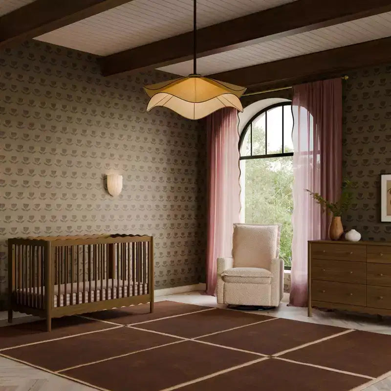 Lit de bébé convertible 4-en-1 Swell de Babyletto avec kit de conversion en lit de tout-petit