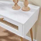 Console d'entrée à 2 tiroirs en bois de 41,9 po