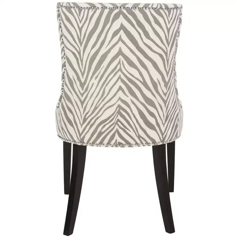19" H Dining Chair With Nail Head Trim