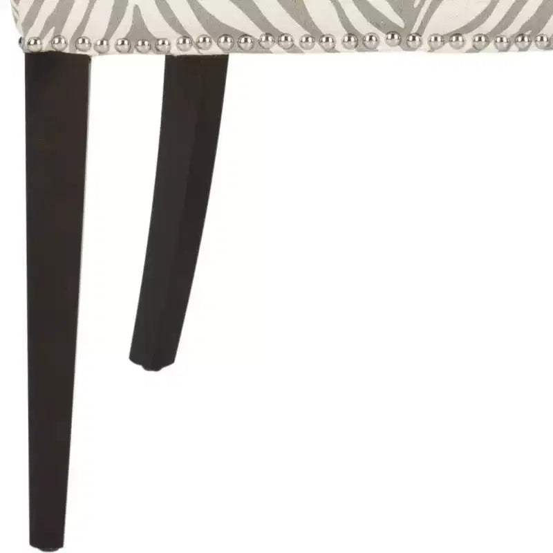 19" H Dining Chair With Nail Head Trim