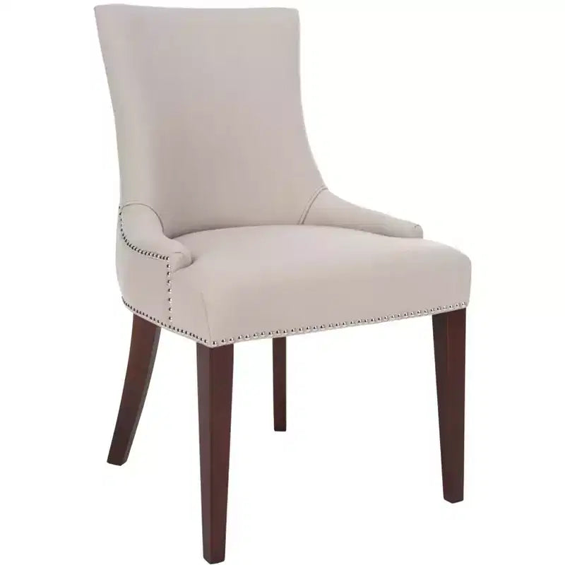 19" H Dining Chair With Nail Head Trim