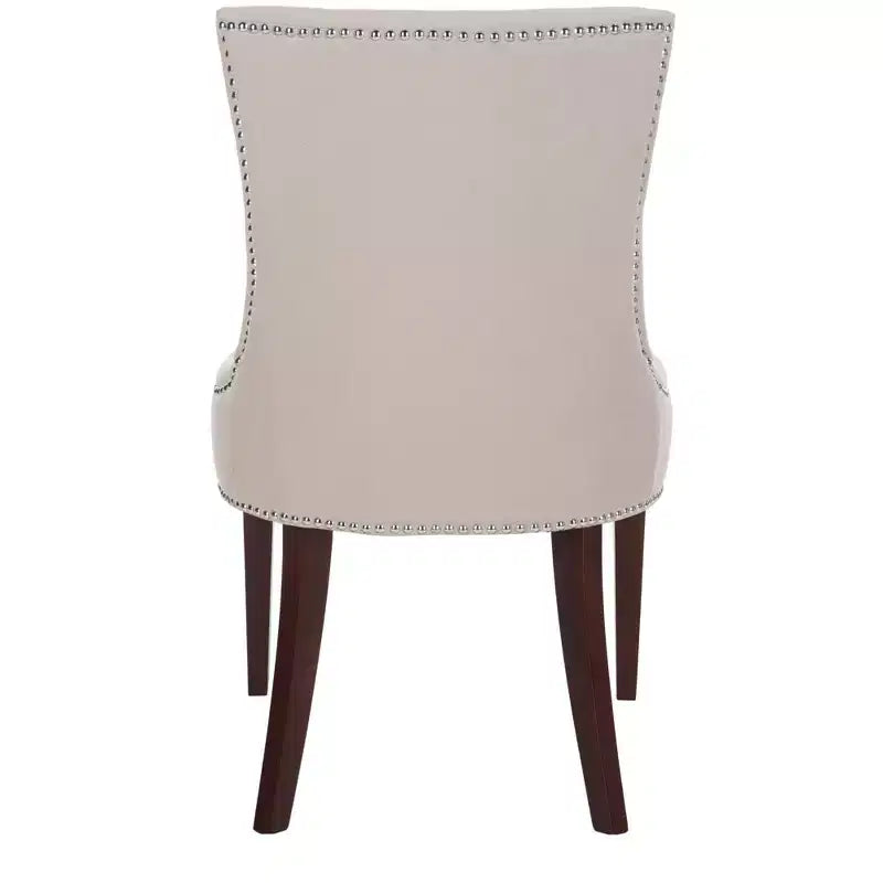 19" H Dining Chair With Nail Head Trim
