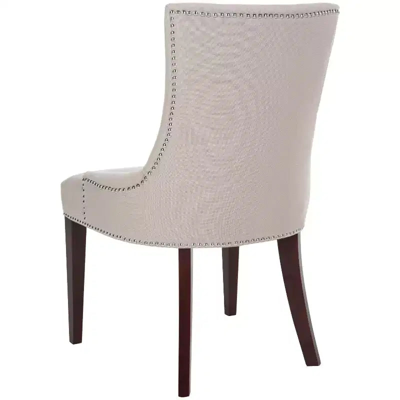 19" H Dining Chair With Nail Head Trim