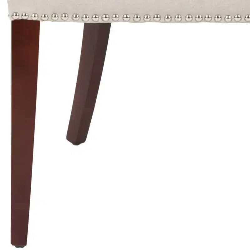 19" H Dining Chair With Nail Head Trim