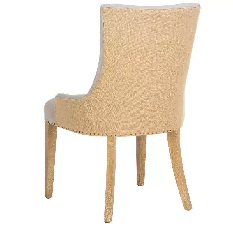 19" H Dining Chair With Nail Head Trim