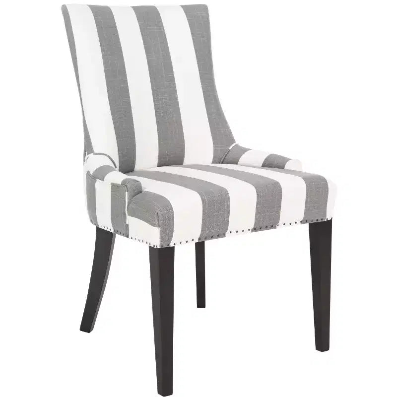 19" H Dining Chair With Nail Head Trim