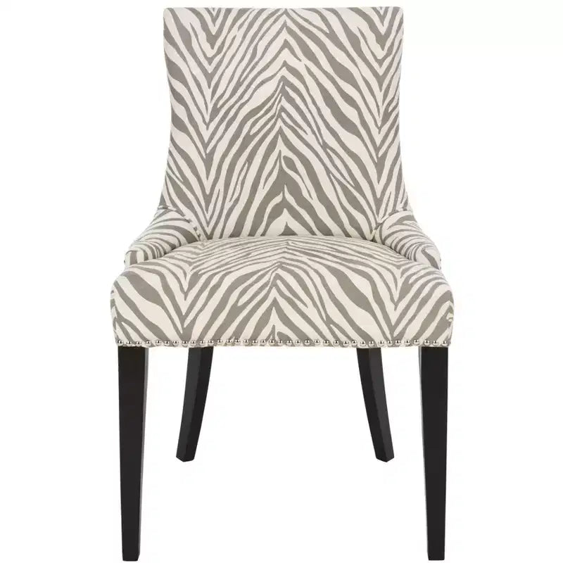 19" H Dining Chair With Nail Head Trim