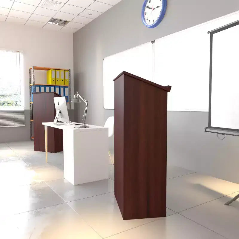 Stand-Up Wood Lectern