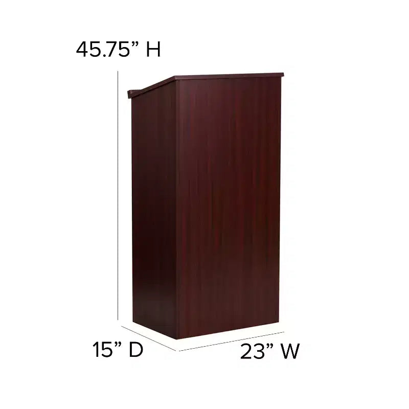 Stand-Up Wood Lectern