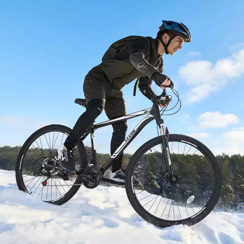 VTT 29 pouces avec suspension avant, cadre en aluminium 21 vitesses avec double frein à disque