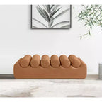 Meridian Furniture, Banc Rumble en cuir végétalien