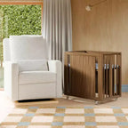 Lit de bébé convertible 8-en-1 Babyletto Palma avec berceau et kits pour lit de tout-petit