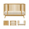 Lit de bébé convertible 8-en-1 Babyletto Palma avec berceau et kits pour lit de tout-petit