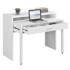 Meuble Console/Bureau Coulissant avec Tiroir et Rehausseur Newport JB de Convenience Concepts