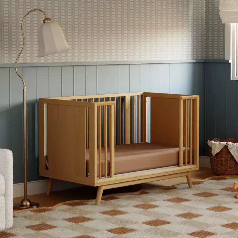 Lit de bébé convertible 8-en-1 Babyletto Palma avec berceau et kits pour lit de tout-petit