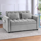 Canapé-lit convertible tufté à tiroir classique de 55 de largeur - 55L x 68P x 20H
