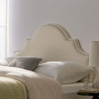 Tête de lit capitonnée en tissu réglable Grand lit/Très grand lit
