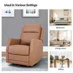 Fauteuil inclinable pivotant Esteban avec dossier capitonné (ensemble de 2) par HULALA HOME