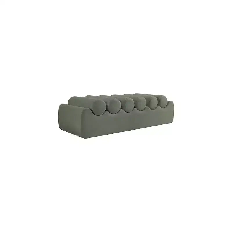 Meridian Furniture, Banc Rumble en cuir végétalien