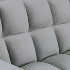 Canapé-lit convertible tufté à tiroir classique de 55 de largeur - 55L x 68P x 20H