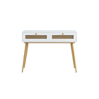 Console d'entrée à 2 tiroirs en bois de 41,9 po