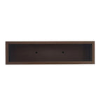 Jardinière Métallique Haute pour Plantes d'Extérieur, 38 po L x 10 po l x 30 po H, Longue et Haute Jardinière en Métal - 38x30x10